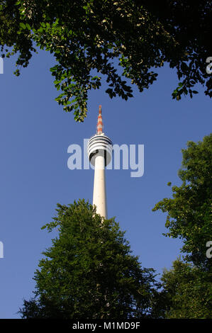 Stuttgart, Fernsehturm, Baden-Württemberg, Deutschland, Europa - Stuttgart, Television tower, Baden-Wurttemberg, Germany, Europe Stock Photo