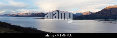 Loch Linnhe and Ardgour, Highland Scotland Stock Photo