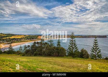 Coastal town, Kiama,  New South Wales, Australia Stock Photo