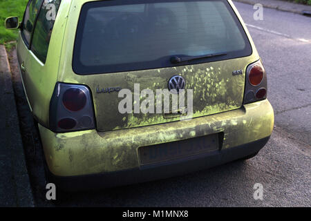 A very dirty car Stock Photo