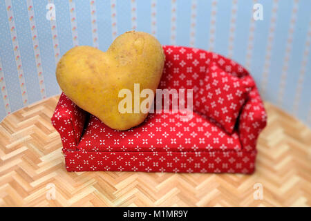 Icon image couch potato, Symbolbild Couch-Potato Stock Photo