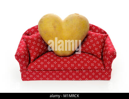 Icon image couch potato, Symbolbild Couch-Potato Stock Photo