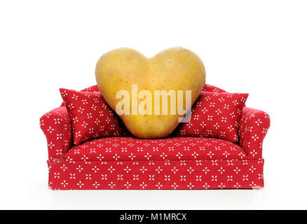 Icon image couch potato, Symbolbild Couch-Potato Stock Photo