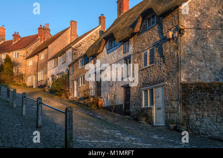 Shaftesbury, Gold Hill, Dorset, England, United Kingdom Stock Photo