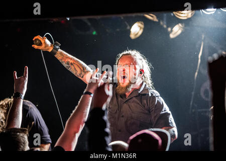 The Polish Death Metal Band Decapitated Performs A Live Concert At ...