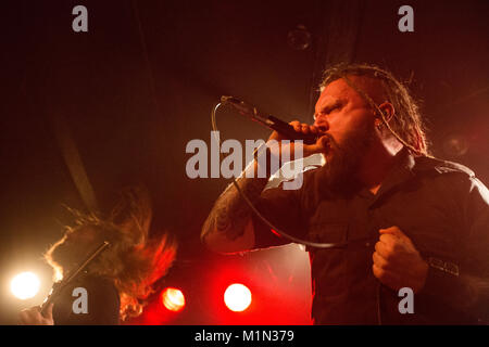 The Polish Death Metal Band Decapitated Performs A Live Concert At The ...