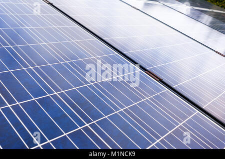 Solar panels close-up - John Gollop Stock Photo