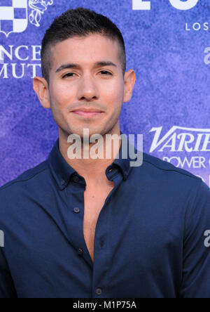 LOS ANGELES, CA - AUGUST 16: Saul Carrasco attends Variety's Power of Young Hollywood event at NeueHouse on August 16, 2016 in Los Angeles, California. Photo by Barry King/Alamy Stock Photo Stock Photo