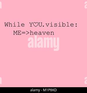 Valentine Day Card With Programming Code Invitation Stylized As Ruby