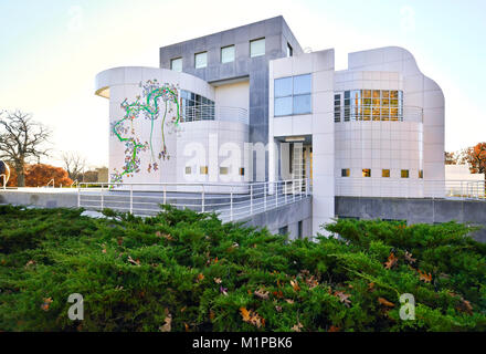 Des Moines Art Center in Iowa, USA. Stock Photo