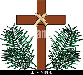 christian catholic paraphernalia  icon image  Stock Vector