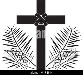 christian catholic paraphernalia  icon image  Stock Vector