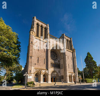 Christ Church Cathedral, The Anglican Church of Canada, Victoria, Vancouver Island, British Columbia, Canada Stock Photo