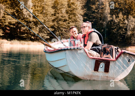 Fishing is their a common hobby Stock Photo