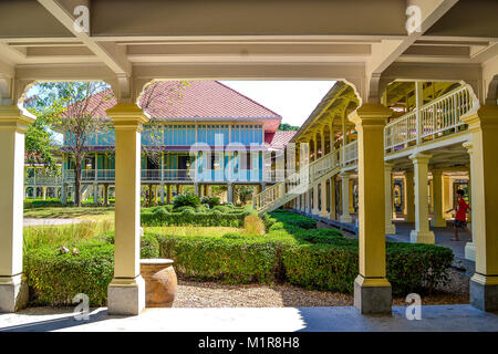 Hua Hi, Hua Hi, China. 1st Feb, 2018. Hua Hin, Thailand: The Marukataiyawan Palace, built in 1923, is located in Hua Hin, Thailand. Credit: SIPA Asia/ZUMA Wire/Alamy Live News Stock Photo