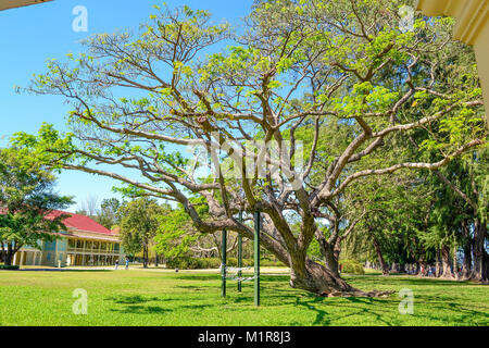 Hua Hi, Hua Hi, China. 1st Feb, 2018. Hua Hin, Thailand: The Marukataiyawan Palace, built in 1923, is located in Hua Hin, Thailand. Credit: SIPA Asia/ZUMA Wire/Alamy Live News Stock Photo