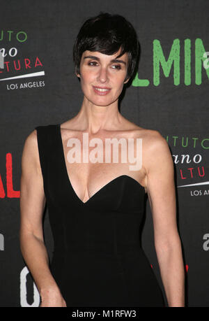 West Hollywood, California, USA. 31st Jan, 2018. 31 January 2018 - West Hollywood, California - Paz Vega. ''On The Milky Road'' Los Angeles Premiere. Photo Credit: F. Sadou/AdMedia Credit: F. Sadou/AdMedia/ZUMA Wire/Alamy Live News Stock Photo