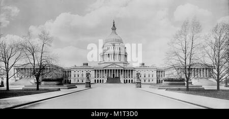 U.S. Capitol Building, Washington DC, USA, Detroit Publishing Company, 1910 Stock Photo