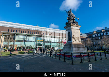 Old Eldon Square, Newcastle upon Tynr, England Stock Photo