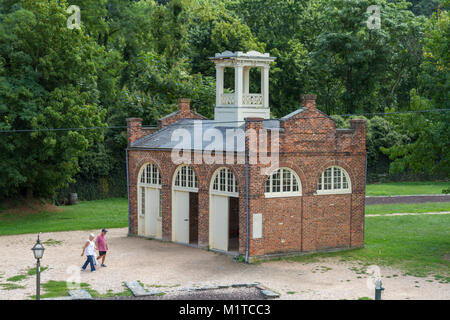 John Brown's Fort, Harpers Ferry, West Virginia, United States. Stock Photo