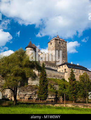 The castle Kost in the Czech Republic on a sunny day. Stock Photo