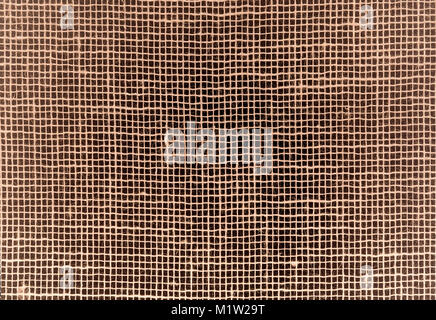 High detailed texture of a burlap material Stock Photo