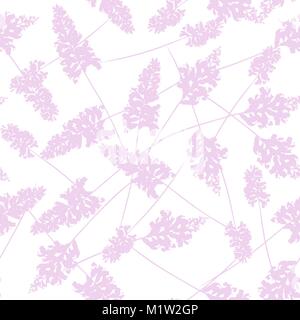 Seamless pattern with sage. Gentle and loving Stock Vector