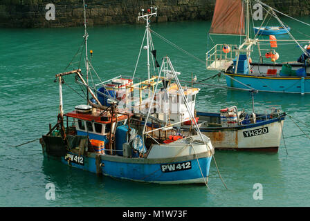 Newquay Cornwall  showing town beaches Fistral Beach 