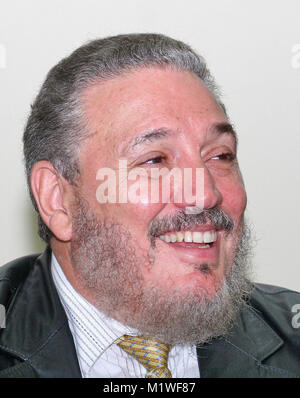 File. 2nd Feb, 2018. The 68-year-old son of Cuban revolutionary Fidel Castro, FIDEL ANGEL CASTRO DIAZ-BALART, has died in Havana after taking his own life. He was found on Thursday morning and is said to have suffered from depression. Popularly known as 'Fidelito', he was the first-born son of the former president, who died in November 2016. Castro Diaz-Balart worked as a nuclear physicist having trained in the former Soviet Union. PICTURED: Oct 05, 2007 - St Petersburg, Russia - Fidel Castro Jr., Fidel Castro's eldest son, a nuclear scientist also known as 'Fidelito', while visiting St. Stock Photo