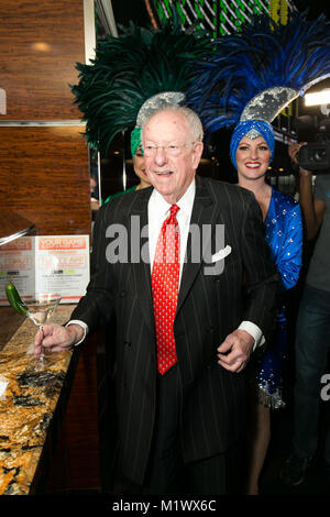 Las Vegas, NV, USA. 2nd Feb, 2018. Former mayor Oscar Goodman places his big game bet at Westgate Las Vegas SuperBook at Westgate Las Vegas Resort and Casino in Las vegas, NV on February 2, 2018. Credit: Gdp Photos/Media Punch/Alamy Live News