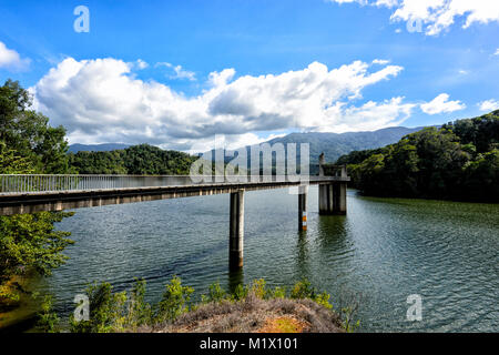 View of Copperlode Dam Lake Morris, Cairns, Far North Queensland, FNQ, QLD, Australia Stock Photo