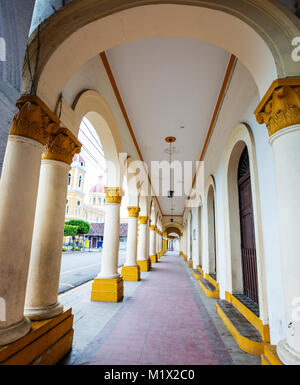 Colonial architecture in Nicaragua, Central America Stock Photo