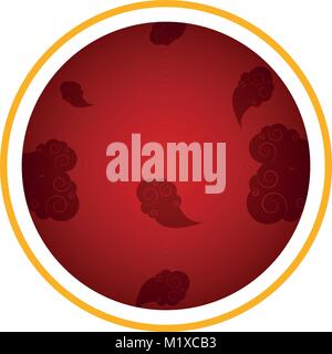 Empty traditional label Stock Vector