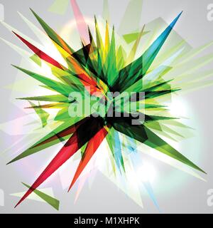 Explosion vector illustration Stock Vector