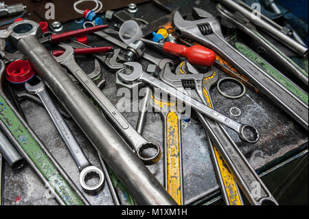 Tools (spanners or wrenches Stock Photo - Alamy