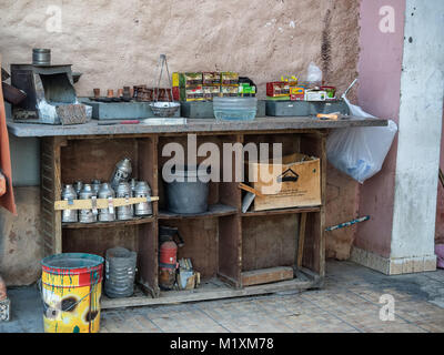 Outdoor tea kitchen in Sharm El-sheikh Sinai, Egypt Stock Photo