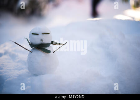 Hiking Mount Hallasan, the highest peak in Korea after a snow storm the night before. Stock Photo