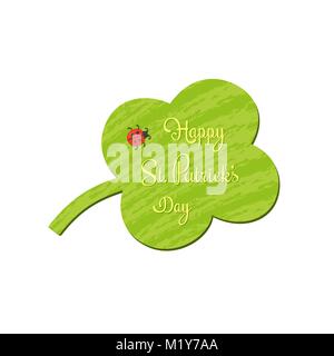 St Patrick's day icon. Stock Vector