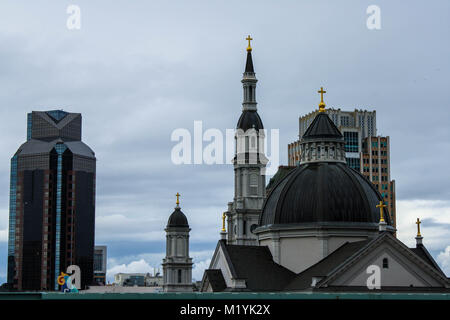 Cathedral of the blessed Sacrament Stock Photo