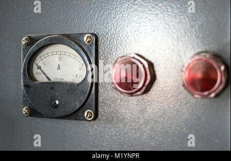 Old Current Meter Stock Photo