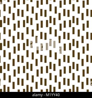 Line rectangle rain shapes tiny seamless vector pattern. Stock Vector