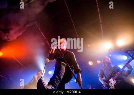 The Norwegian rock band Tiebreaker performs a live concert at Hulen in ...