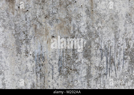 Weathered concrete wall; Suginami, Tokyo Stock Photo