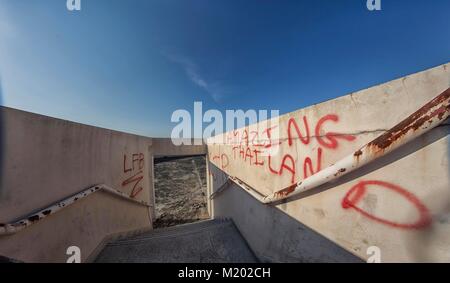 Shot at an abandoned site in Thailand, Southeast Asia Stock Photo