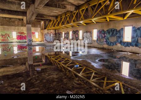 Shot at an abandoned site in Thailand, Southeast Asia Stock Photo