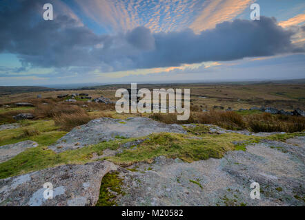 The Cheesewring on Stowes Hill Bodmin Moor Stock Photo