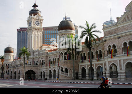 Streets of old Kuala Lumpur, Malaysia Stock Photo