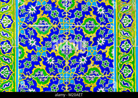 Oriental Ceramic Tiles from Istanbul Stock Photo