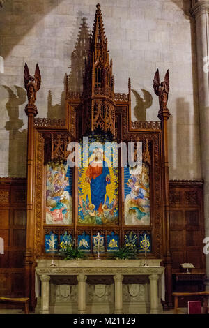 Holy Spirit Chapel, Washington National Cathedral, 3101 Wisconsin Avenue NW, Washington DC Stock Photo