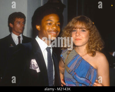 WEST HOLLYWOOD, CA - MAY 17: (L-R) Actor Todd Bridges and actress Dana Plato attend NBC party at Chasen's on May 17, 1981 in West Hollywood, California. Photo by Barry King/Alamy Stock Photo Stock Photo